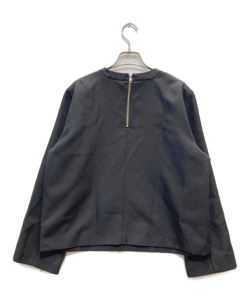 RIM.ARK（リムアーク）RIM.ARK (リムアーク) Zip sleeve PO ブラック サイズ:38の古着・服飾アイテム