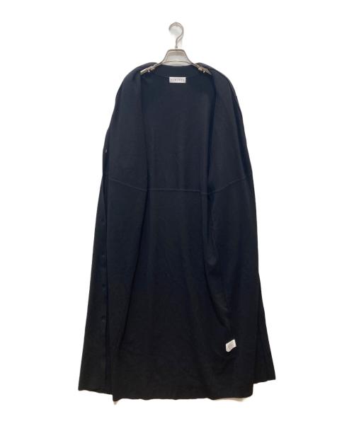 RIM.ARK（リムアーク）RIM.ARK (リムアーク) PIN-tuck long CD/OP ブラック サイズ:FREEの古着・服飾アイテム