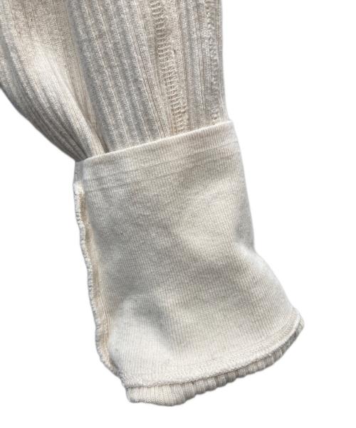 CLANE（クラネ）CLANE (クラネ) W FACE HEAVY RIB TOPS ホワイト サイズ:2の古着・服飾アイテム