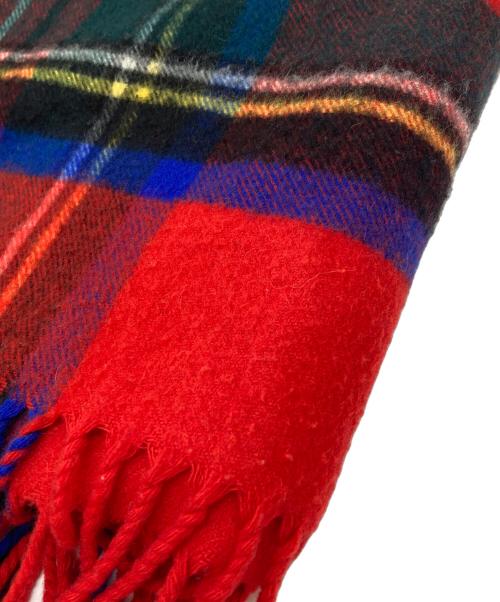 JOHNSTONS OF ELGIN（ジョンストンズオブエルガン）JOHNSTONS OF ELGIN (ジョンストンズオブエルガン) カシミヤ大判マフラー レッドの古着・服飾アイテム