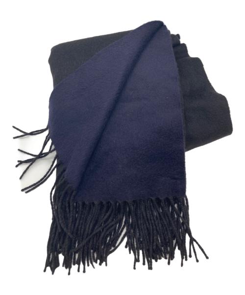 PIACENZA（ピアチェンツァ）PIACENZA (ピアチェンツァ) マフラー ネイビーの古着・服飾アイテム