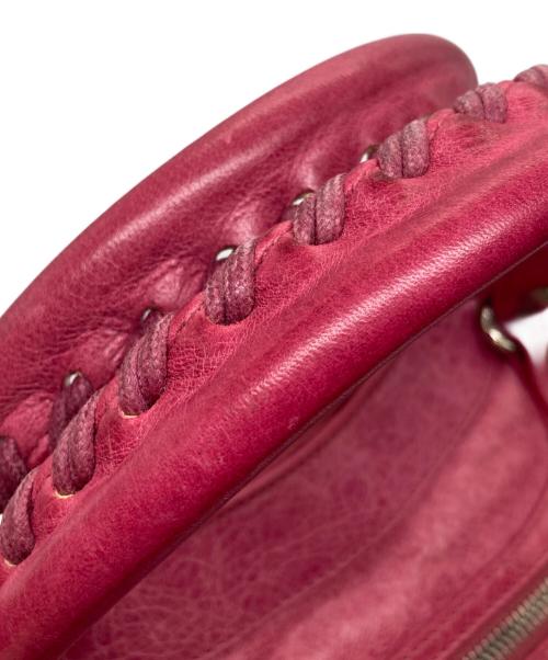 BALENCIAGA（バレンシアガ）BALENCIAGA (バレンシアガ) 2wayハンドバッグ ショッキングピンクの古着・服飾アイテム