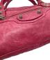 中古・古着 BALENCIAGA (バレンシアガ) 2wayハンドバッグ ショッキングピンク：85000円