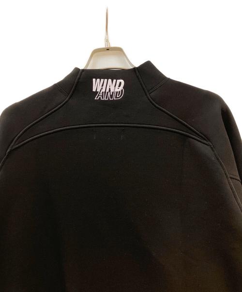 WIND AND SEA（ウィンダンシー）WIND AND SEA (ウィンダンシー) CARDBOARD MOCK NECK TOPS ブラック サイズ:Mの古着・服飾アイテム