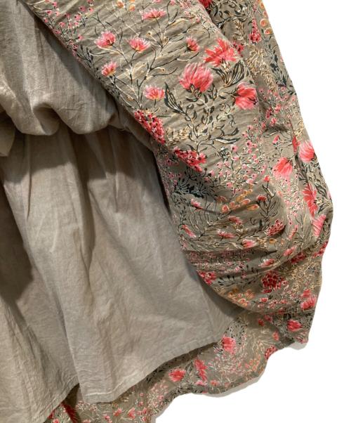 SOIL（ソイル）SOIL (ソイル) スカート グレー×ピンク サイズ:2の古着・服飾アイテム