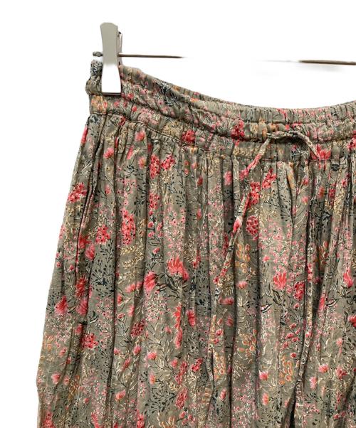 SOIL（ソイル）SOIL (ソイル) スカート グレー×ピンク サイズ:2の古着・服飾アイテム