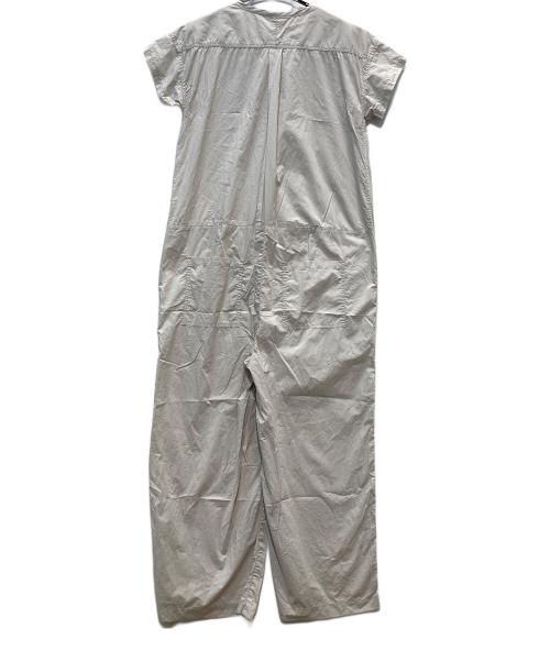 universal tissu（ユニバーサルティシュ）universal tissu (ユニバーサルティシュ) ナチュラルタイプライターハーフスリーブ3Dオールインワン ベージュ サイズ:ーの古着・服飾アイテム