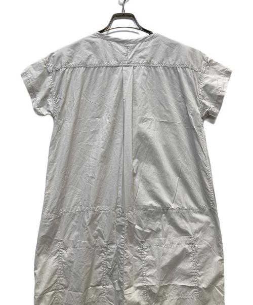 universal tissu（ユニバーサルティシュ）universal tissu (ユニバーサルティシュ) ナチュラルタイプライターハーフスリーブ3Dオールインワン ベージュ サイズ:ーの古着・服飾アイテム