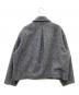 nano・universe (ナノ・ユニバース) MAPELヘリンボーンスライバーショート丈コート グレー サイズ:M：9000円