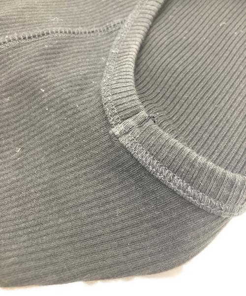 Adam et Rope（アダム エ ロペ）Adam et Rope (アダム エ ロペ) ブロードリブカーディガンコンビワンピース ブラック サイズ:Fの古着・服飾アイテム