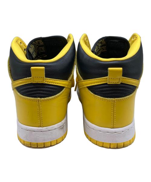 NIKE（ナイキ）NIKE (ナイキ) DUNK HI SP ハイカットスニーカー イエロー×ブラック サイズ:26の古着・服飾アイテム