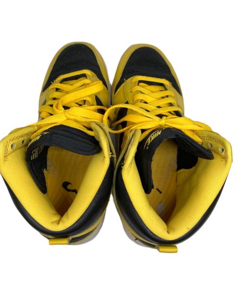 NIKE（ナイキ）NIKE (ナイキ) DUNK HI SP ハイカットスニーカー イエロー×ブラック サイズ:26の古着・服飾アイテム