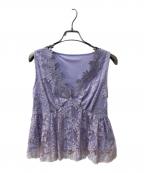 eimy istoireエイミーイストワール）の古着「ブラウス」｜パープル