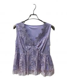 eimy istoire（エイミーイストワール）の古着「ブラウス」｜パープル