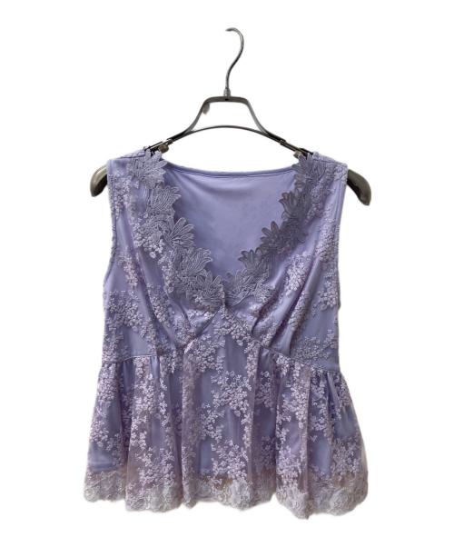 eimy istoire（エイミーイストワール）eimy istoire (エイミーイストワール) ブラウス パープル サイズ:F 未使用品の古着・服飾アイテム