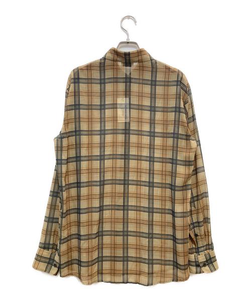 DRIES VAN NOTEN（ドリスヴァンノッテン）DRIES VAN NOTEN (ドリスヴァンノッテン) チェックシャツ グリーン サイズ:38 未使用品の古着・服飾アイテム