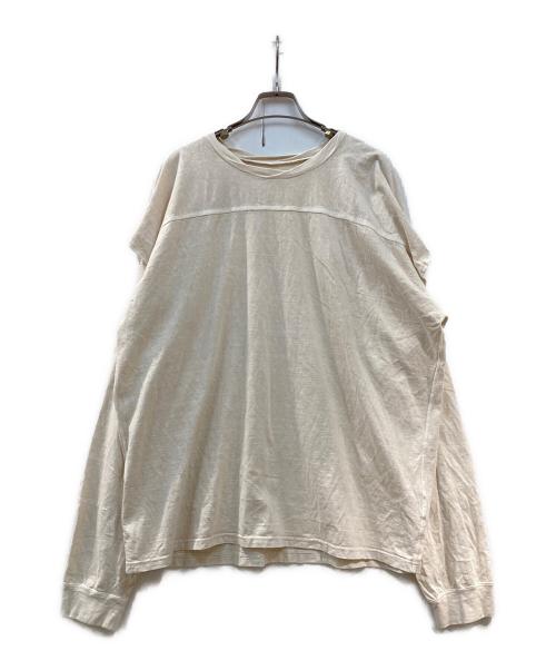 TODAYFUL（トゥデイフル）TODAYFUL (トゥデイフル) Sleeve Slit Long T-Shirts アイボリー サイズ:Freeの古着・服飾アイテム