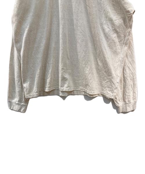 TODAYFUL（トゥデイフル）TODAYFUL (トゥデイフル) Sleeve Slit Long T-Shirts アイボリー サイズ:Freeの古着・服飾アイテム