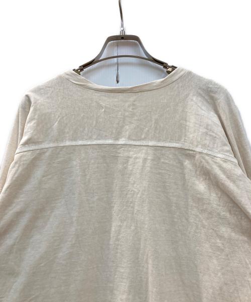 TODAYFUL（トゥデイフル）TODAYFUL (トゥデイフル) Sleeve Slit Long T-Shirts アイボリー サイズ:Freeの古着・服飾アイテム