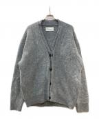 TODAYFULトゥデイフル）の古着「Brashed Vneck Cardigan」｜グレー