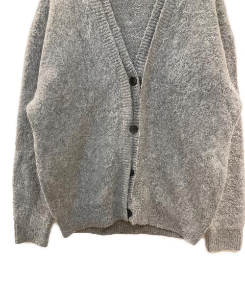 TODAYFUL（トゥデイフル）TODAYFUL (トゥデイフル) Brashed Vneck Cardigan グレー サイズ:FREEの古着・服飾アイテム