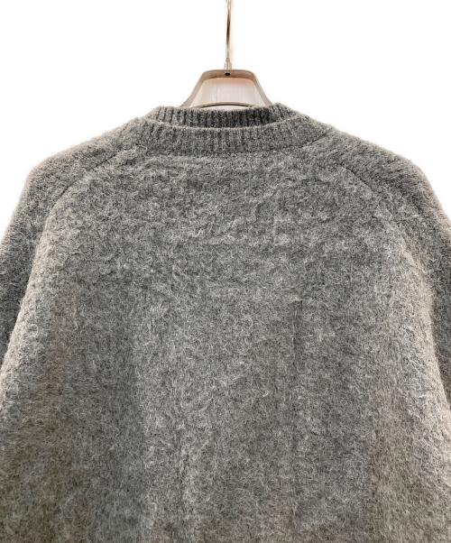 TODAYFUL（トゥデイフル）TODAYFUL (トゥデイフル) Brashed Vneck Cardigan グレー サイズ:FREEの古着・服飾アイテム