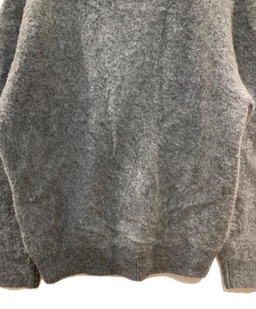 TODAYFUL（トゥデイフル）TODAYFUL (トゥデイフル) Brashed Vneck Cardigan グレー サイズ:FREEの古着・服飾アイテム