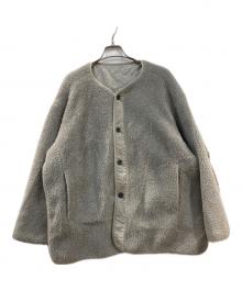 CLANE（クラネ）の古着「REVERSIBLE MILITARY BOA JACKET」｜ライトグレー