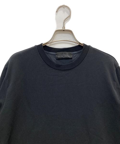 STONE ISLAND（ストーンアイランド）STONE ISLAND (ストーンアイランド) 長袖Tシャツ ブラック サイズ:Ｓの古着・服飾アイテム