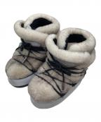 JIMMY CHOO×MOON BOOTジミーチュウ×ムーンブーツ）の古着「MB BUZZ ムートンブーツ」｜グレー