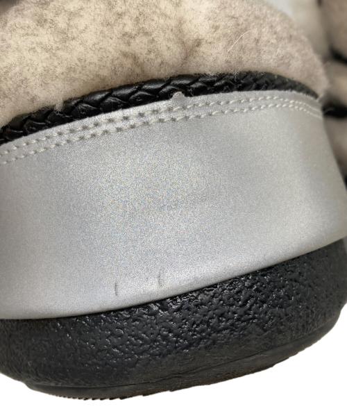 JIMMY CHOO（ジミーチュウ）JIMMY CHOO (ジミーチュウ) moon boot (ムーンブーツ) MB BUZZ ムートンブーツ グレー サイズ:37/38の古着・服飾アイテム