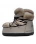 JIMMY CHOO (ジミーチュウ) moon boot (ムーンブーツ) MB BUZZ ムートンブーツ グレー サイズ:37/38：18000円