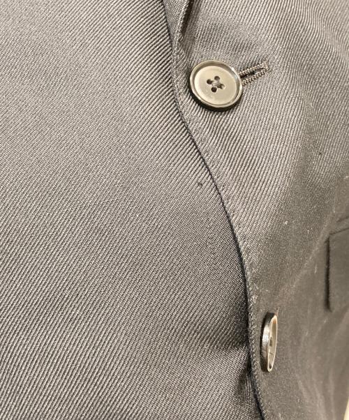 DOLCE & GABBANA（ドルチェ＆ガッバーナ）DOLCE & GABBANA (ドルチェ＆ガッバーナ) シルクウール混紡2Bジャケット ブラック サイズ:Mの古着・服飾アイテム