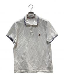 MONCLER（モンクレール）の古着「ポロシャツ」｜ホワイト