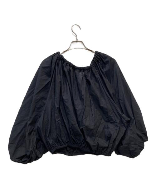 ETRE TOKYO（エトレトウキョウ）ETRE TOKYO (エトレトウキョウ) リネンブラウス ブラック サイズ:Freeの古着・服飾アイテム