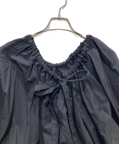 ETRE TOKYO（エトレトウキョウ）ETRE TOKYO (エトレトウキョウ) リネンブラウス ブラック サイズ:Freeの古着・服飾アイテム