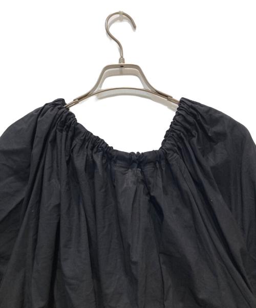 ETRE TOKYO（エトレトウキョウ）ETRE TOKYO (エトレトウキョウ) リネンブラウス ブラック サイズ:Freeの古着・服飾アイテム