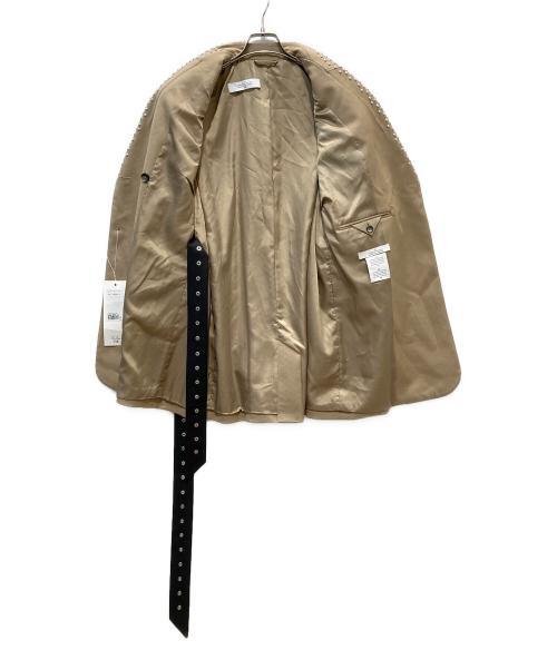 ROKH（ロク）rokh (ロク) H&M (エイチアンドエム) スタッズウールブレザージャケット ベージュ サイズ:S 未使用品の古着・服飾アイテム