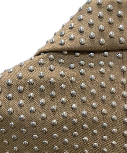 ROKH（ロク）rokh (ロク) H&M (エイチアンドエム) スタッズウールブレザージャケット ベージュ サイズ:S 未使用品の古着・服飾アイテム