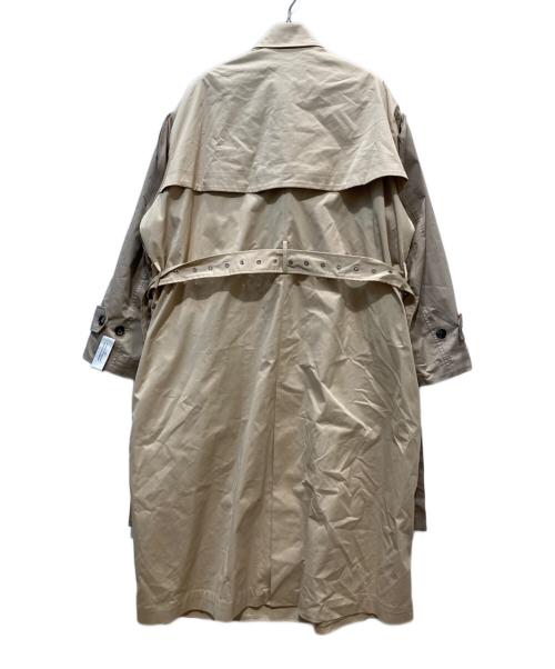 ROKH（ロク）rokh (ロク) H&M (エイチアンドエム) ツーピースツイルトレンチコート ベージュ サイズ:M 未使用品の古着・服飾アイテム