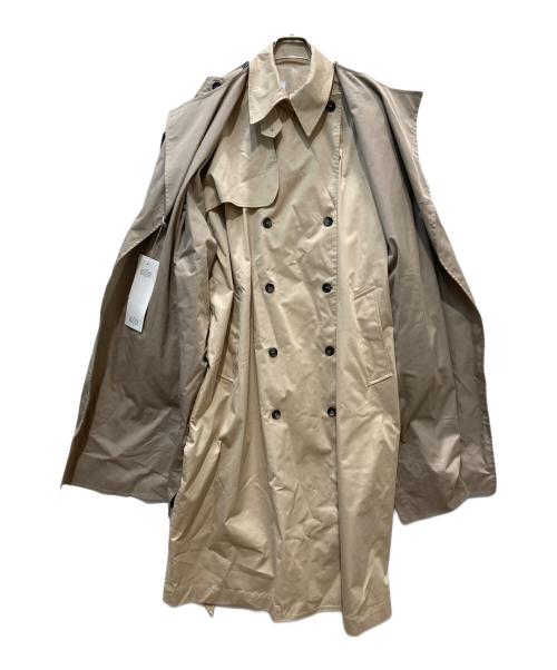 ROKH（ロク）rokh (ロク) H&M (エイチアンドエム) ツーピースツイルトレンチコート ベージュ サイズ:M 未使用品の古着・服飾アイテム