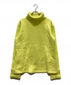 MM6 Maison Margielaエムエムシックスメゾンマルジェラ）の古着「ハイネックニット」｜イエロー