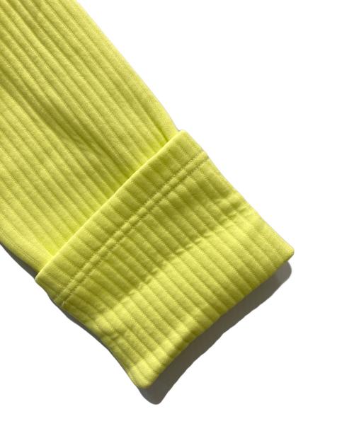 MM6 Maison Margiela（エムエムシックスメゾンマルジェラ）MM6 Maison Margiela (エムエムシックスメゾンマルジェラ) ハイネックニット イエロー サイズ:L 未使用品の古着・服飾アイテム