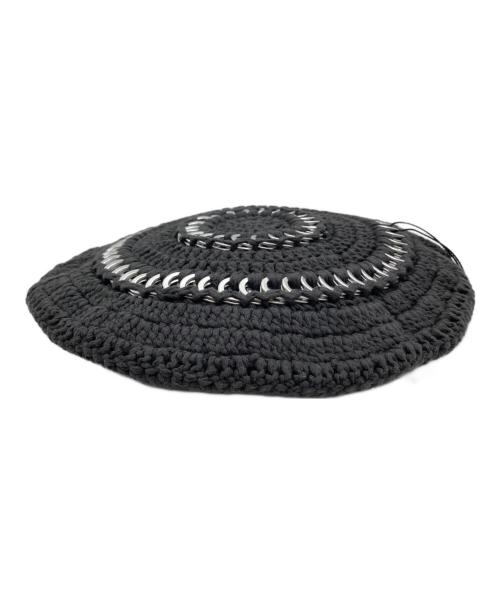 GANNI（ガニー）Ganni (ガニー) コットンニットベレー グレー 未使用品の古着・服飾アイテム