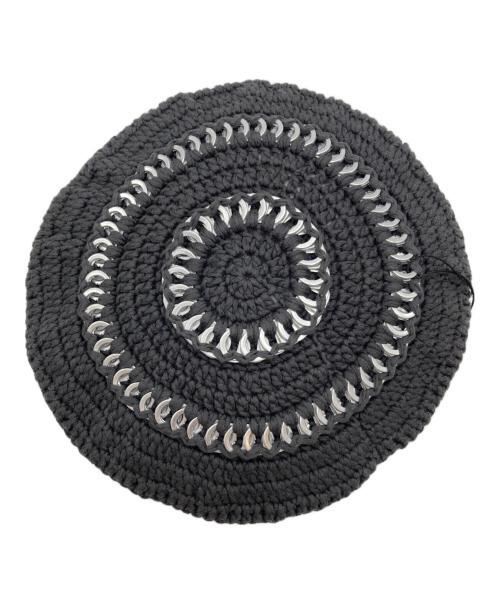 GANNI（ガニー）Ganni (ガニー) コットンニットベレー グレー 未使用品の古着・服飾アイテム