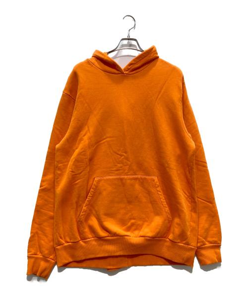 MM6 Maison Margiela（エムエムシックスメゾンマルジェラ）MM6 Maison Margiela (エムエムシックスメゾンマルジェラ) プルオーバーパーカー オレンジ サイズ:Ｍの古着・服飾アイテム