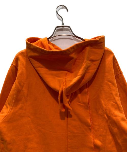 MM6 Maison Margiela（エムエムシックスメゾンマルジェラ）MM6 Maison Margiela (エムエムシックスメゾンマルジェラ) プルオーバーパーカー オレンジ サイズ:Ｍの古着・服飾アイテム