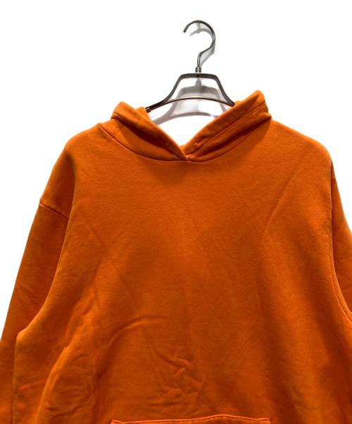MM6 Maison Margiela（エムエムシックスメゾンマルジェラ）MM6 Maison Margiela (エムエムシックスメゾンマルジェラ) プルオーバーパーカー オレンジ サイズ:Ｍの古着・服飾アイテム