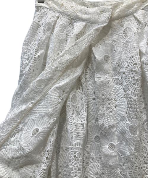 Luana（ルアナ）Luana (ルアナ) レースラップスカート ホワイト サイズ:- 未使用品の古着・服飾アイテム