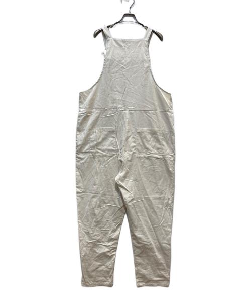 ハラダマニア（ハラダマニア）ハラダマニア (ハラダマニア) オーバーオール アイボリー サイズ:Lの古着・服飾アイテム